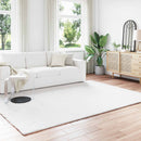 vidaXL Csúszásgátlós műnyúl szőnyeg OLITE Fehér 200 x 280 cm