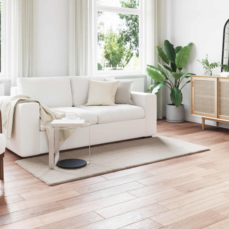 vidaXL Mű Nyúl Szőr Szőnyeg Olite Bézs 80 x 200 cm Poliészter