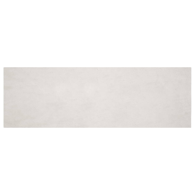 vidaXL Mű Nyúl Szőr Szőnyeg Olite Bézs 80 x 250 cm Poliészter