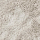 vidaXL Mű Nyúl Szőr Szőnyeg Olite Bézs 200 x 200 cm Poliészter
