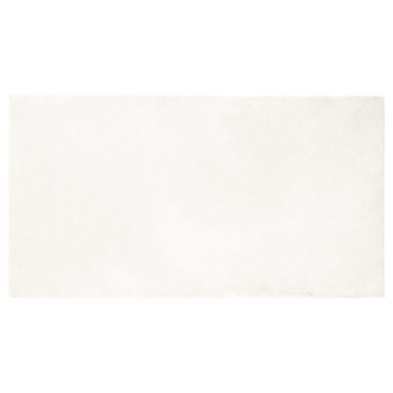 vidaXL Mű Nyúl Szőr Szőnyeg Olite Krém 80 x 150 cm Poliészter