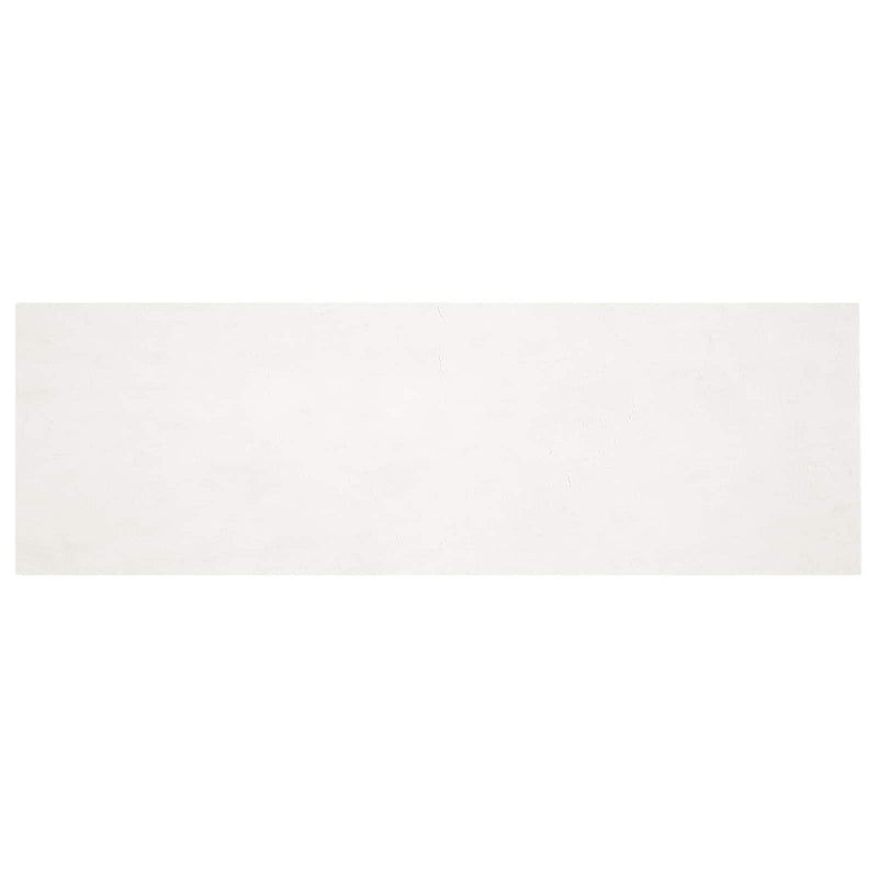 vidaXL Mű Nyúl Szőr Szőnyeg Olite Krém 80 x 250 cm Poliészter