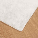 vidaXL Csúszásgátlós műnyúl szőnyeg OLITE Krémszínű 160 x 230 cm
