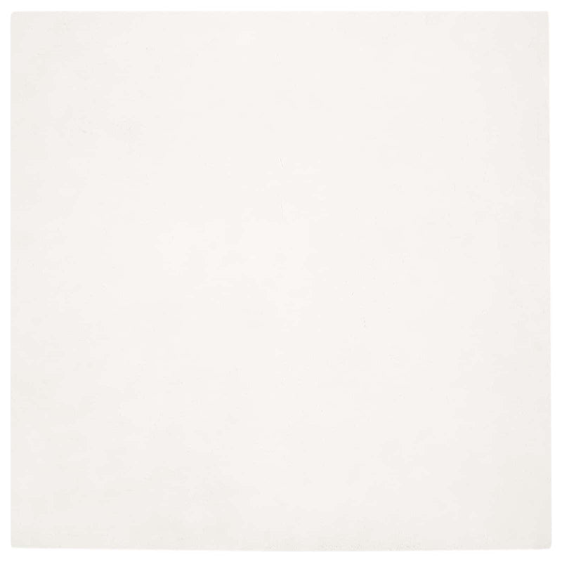 vidaXL Mű Nyúl Szőr Szőnyeg Olite Krém 160 x 160 cm Poliészter