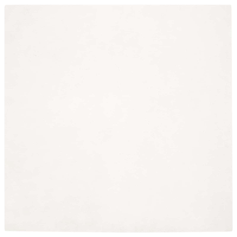 vidaXL Mű Nyúl Szőr Szőnyeg Olite Krém 240 x 240 cm Poliészter