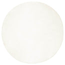 vidaXL Mű Nyúl Szőr Szőnyeg Olite Krém Ø 120 cm Poliészter