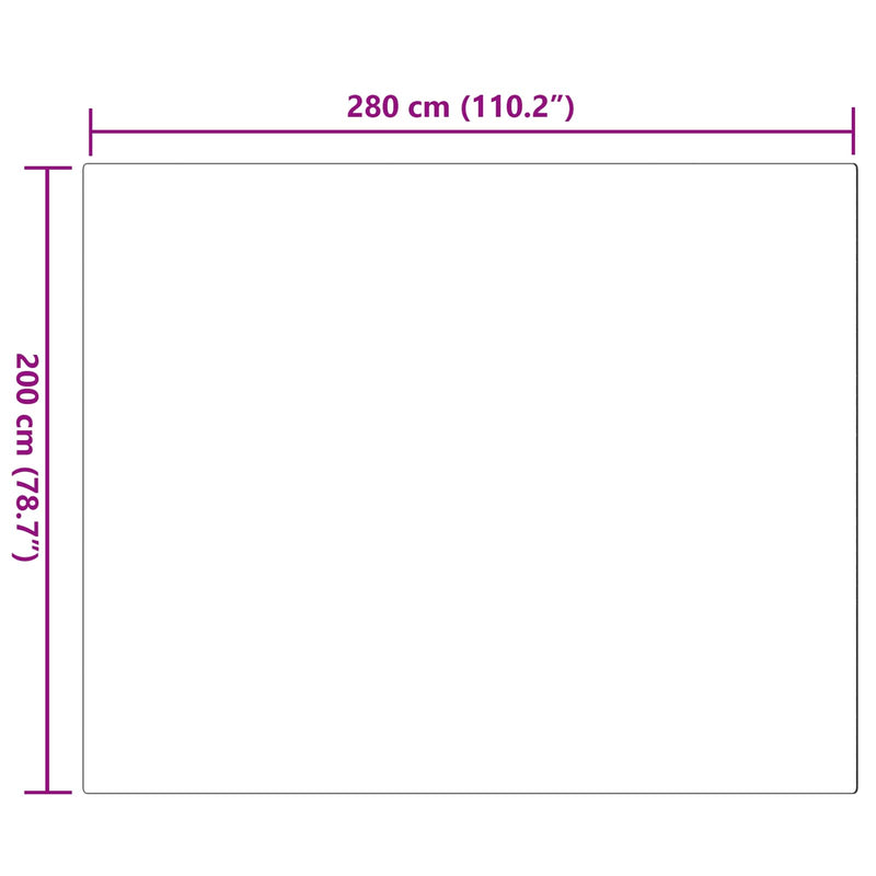 vidaXL Mű Nyúl Szőr Szőnyeg Olite Szürke 200 x 280 cm Poliészter