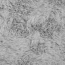 vidaXL Mű Nyúl Szőr Szőnyeg Olite Szürke 240 x 240 cm Poliészter