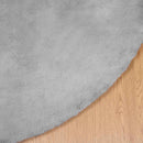 vidaXL Mű Nyúl Szőr Szőnyeg Olite Szürke Ø 160 cm Poliészter