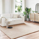 vidaXL Mű Nyúl Szőr Szőnyeg Olite Tópszínű 200 x 200 cm Poliészter