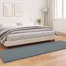 vidaXL Mű Nyúl Szőr Szőnyeg Olite Antracit 80 x 250 cm Poliészter