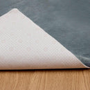 vidaXL Csúszásgátlós műnyúl szőnyeg OLITE Antracitszürke 100 x 200 cm