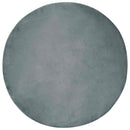 vidaXL Mű Nyúl Szőr Szőnyeg Olite Antracit Ø 120 cm Poliészter