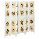 vidaXL Romdivider panel Fehér 212 x 165 cm MDF