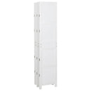 vidaXL Romdivider panel Fehér 212 x 165 cm MDF