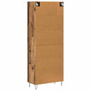 vidaXL Magasfiú Öreg fa 69,5 x 34 x 180 cm Faanyag