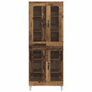 vidaXL Magasfiú Öreg fa 69,5 x 34 x 180 cm Faanyag