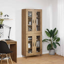 vidaXL Magasfiú Artisan tölgy 69,5 x 34 x 180 cm Faanyag