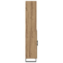 vidaXL Magasfiú 2 pcs Artisan tölgy 69,5 x 34 x 180 cm Faanyag