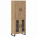 vidaXL Magasfiú 2 pcs Artisan tölgy 69,5 x 34 x 180 cm