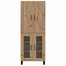 vidaXL Magasfiú 2 pcs Artisan tölgy 69,5 x 34 x 180 cm