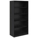 vidaXL Ruhásszekrény polcokkal Fekete tölgy 100 x 50 x 200 cm Faanyag