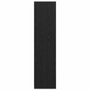 vidaXL Ruhásszekrény fiókkal Fekete tölgy 80 x 50 x 200 cm Faanyag