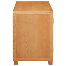 vidaXL Cabinet fiókkal tárolóval Barna 80 x 50 x 70 cm Tömör Tölgyfa