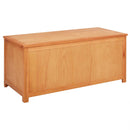 vidaXL Tároló Doboz 110 x 45 x 45 cm Tömör Tölgyfa