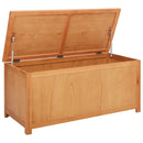 vidaXL Tároló Doboz 110 x 45 x 45 cm Tömör Tölgyfa