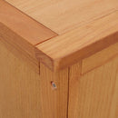vidaXL Tároló Doboz 150 x 45 x 45 cm Tömör Tölgyfa