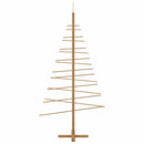 vidaXL Fából készült Karácsonyfa állvánnyal Barna 180 cm bambusz