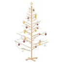 vidaXL Fából készült Karácsonyfa Természetes 180 cm Tömör fenyőfa