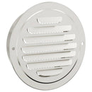 vidaXL Levegő szellőzőfedél 4 pcs Ezüst 125 mm Rozsdamentes acél