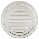 vidaXL Levegő szellőzőfedél 4 pcs Ezüst 125 mm Rozsdamentes acél