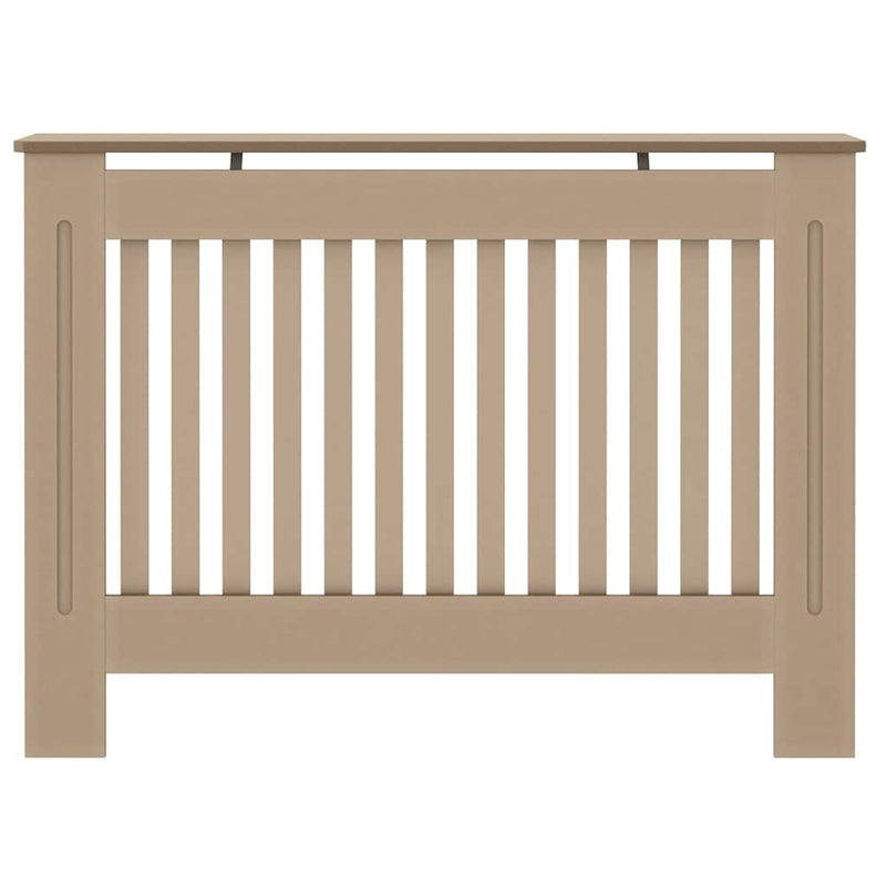 vidaXL Radiátor fedezék 2 pcs Barna 112x19x81.5cm Faanyag
