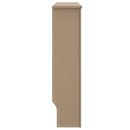 vidaXL Radiátor fedezék 2 pcs Sonoma Tölgy 112 x 19 x 81,5cm Faanyag