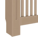 vidaXL Radiátor fedezék 2 pcs Barna 172 x 19 x 81,5 cm Faanyag