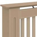 vidaXL Radiátor fedezék 2 pcs Barna 172 x 19 x 81,5 cm Faanyag