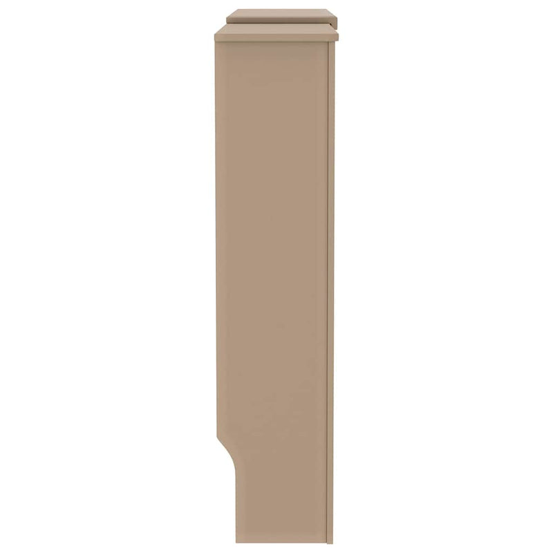 vidaXL Radiátor fedezék 2 pcs Barna 205x20.5x81.5cm Faanyag