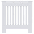 vidaXL Radiátor fedezék 2 pcs Fehér 78 x 19 x 81,5cm Faanyag