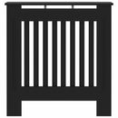 vidaXL Radiátor fedezék Fekete 78 x 19 x 81,5cm Faanyag