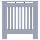 vidaXL Radiátor fedezék Szürke 78 x 19 x 81,5cm Faanyag