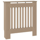 vidaXL Radiátor fedezék Sonoma Tölgy 78 x 19 x 81,5cm Faanyag