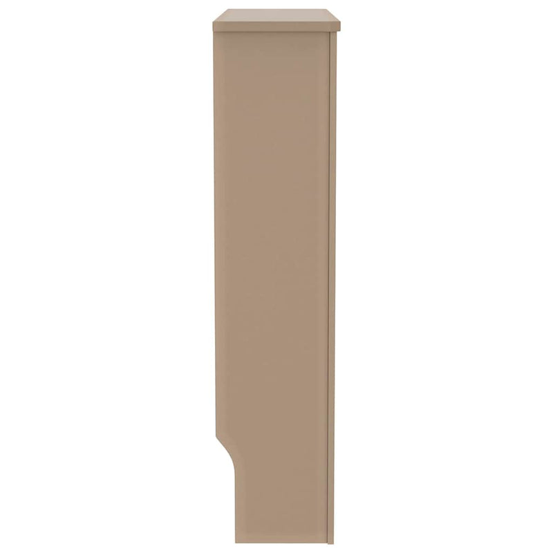 vidaXL Radiátor fedezék 2 pcs Barna 78x19x81.5cm Faanyag
