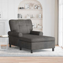 vidaXL PÁRÁS FOTEL párnával Fekete 91 x 157 x 91 cm Műbőr