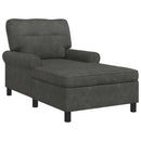 vidaXL PÁRÁS FOTEL párnával Fekete 91 x 157 x 91 cm Műbőr
