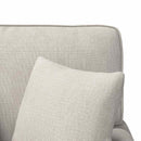 vidaXL Fotel Loungba Szoknyával Krémszínű 157 x 91 x 91 cm ARES