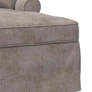 vidaXL Fotel Loungba Szoknyával Homokszín 157 x 91 x 91 cm ARES