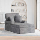 vidaXL Fotel Loungba Szoknyával Világosszürke 157 x 91 x 91 cm ARES